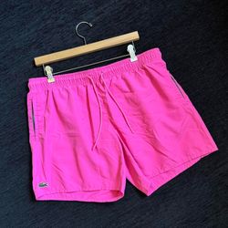 LACOSTE SWIM SHORTS SIZE X-LARGE