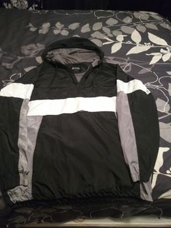 CSG. Champs Sports Gear windbreaker!! Size large! Black and White. Riaders! Kings!! LA!!