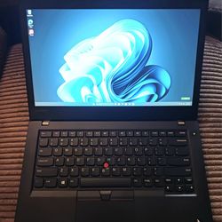 Lenovo Thinkpad 14" Laptop Intel Core i5 CPU 16 GB RAM 256 GB SSD 1080P LCD Wi-Fi & Bluetooth Wireless Windows 11 Professional 