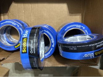 3M Blue Painters Tape 1.41”   $3 each Roll