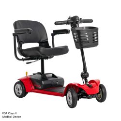 Rascal 4 Wheel Scooter, comes a part easily
