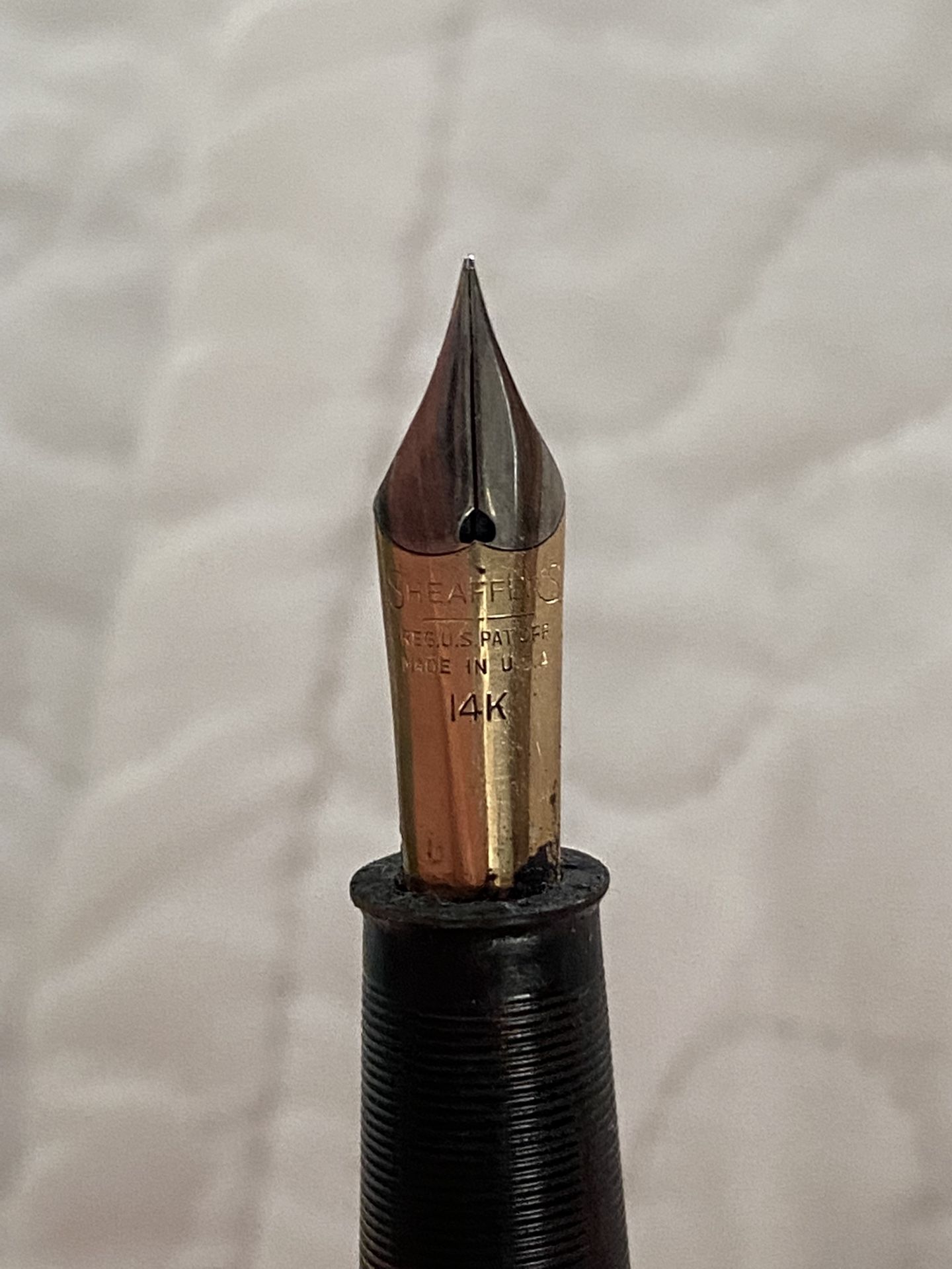 Vintage W.A. Sheaffer 14K Gold Fountain Pen