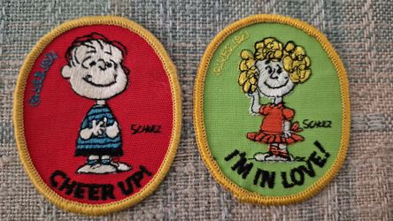 Peanut Character Patches 1970s
