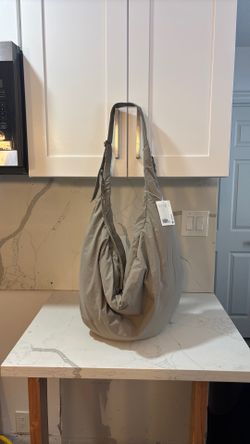 COS Canopy Oversized Crossbody (stone color)