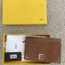 FENDI Limited Edition Lizard Wallet