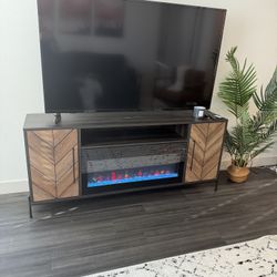 Fireplace Tv Stand 
