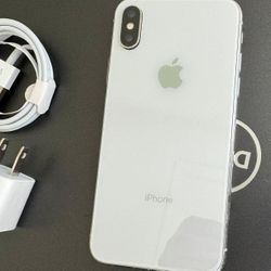 iPhone X  , Unlocked  for all Company Carrier ,  Excellent Condition Like New 