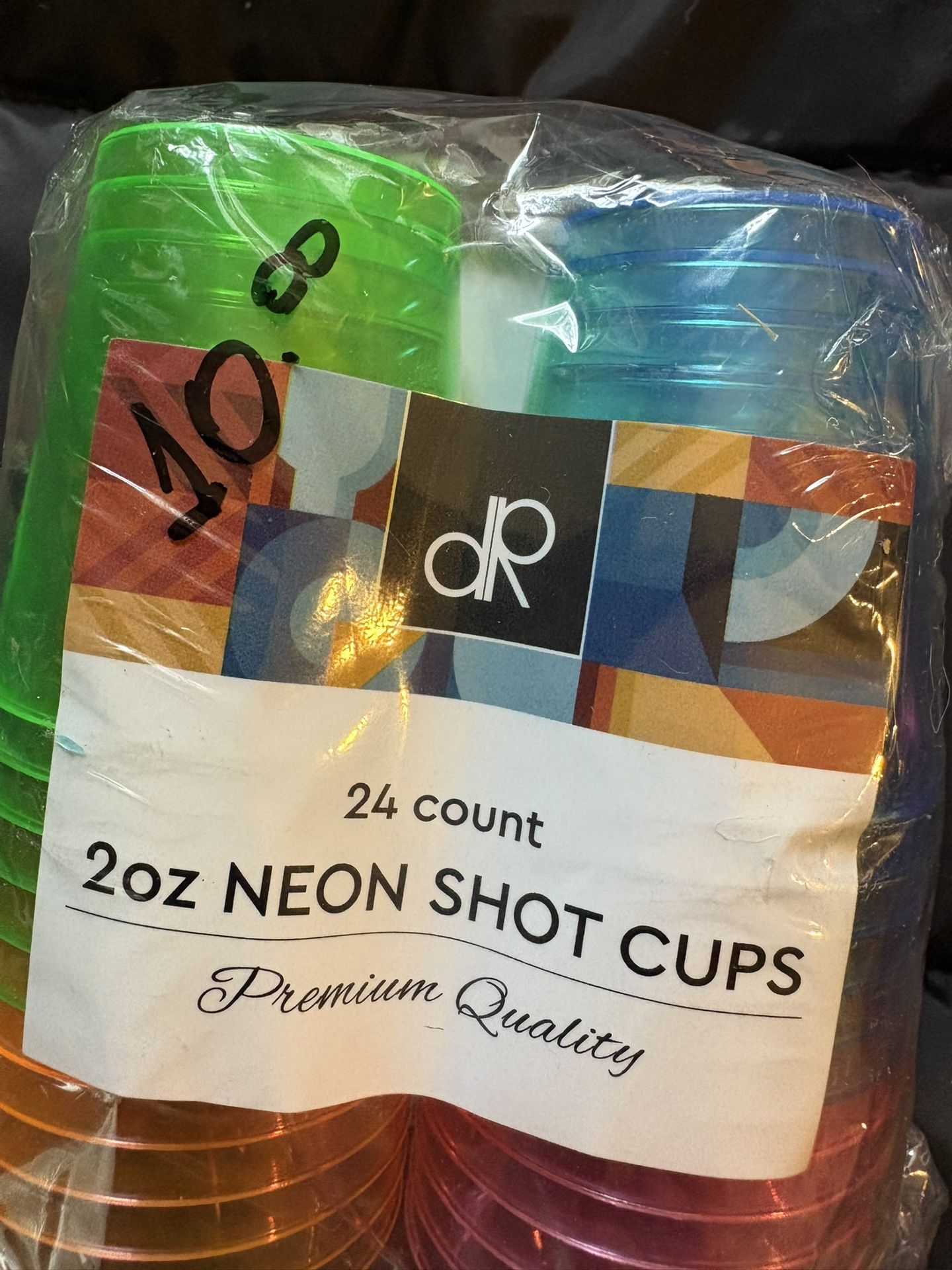 Cups Neon Shot Cups Party Events