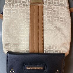 Brand New TH Shoulder Bag W/ Free Wallet 