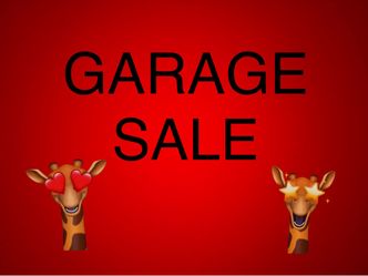 GARAGE SALE 10/17, 10/18