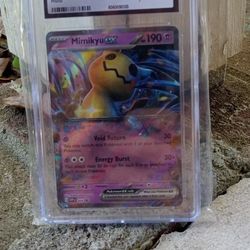 Mimikyu Ex Graded 