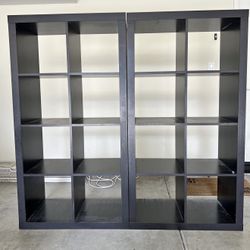 (2) IKEA KALLAX 2x4 Shelving