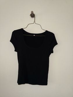 amazon short sleeve black top