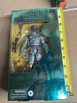 The Black Series 6" Boba Fett Carbonized Star Wars Action Figure