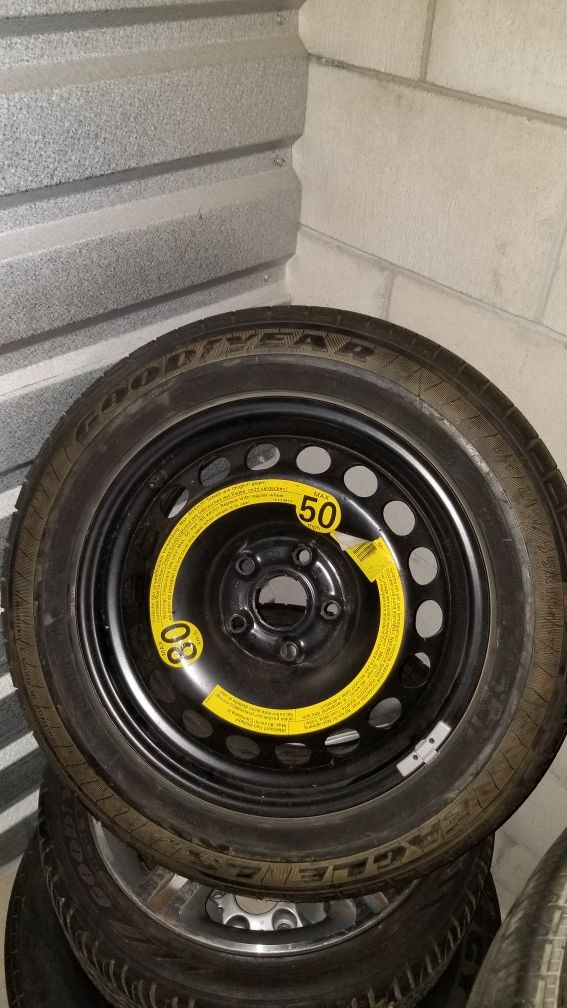 215 55 16 Goodyear Tire with 5x114 Rim