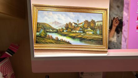 Antique oil painting