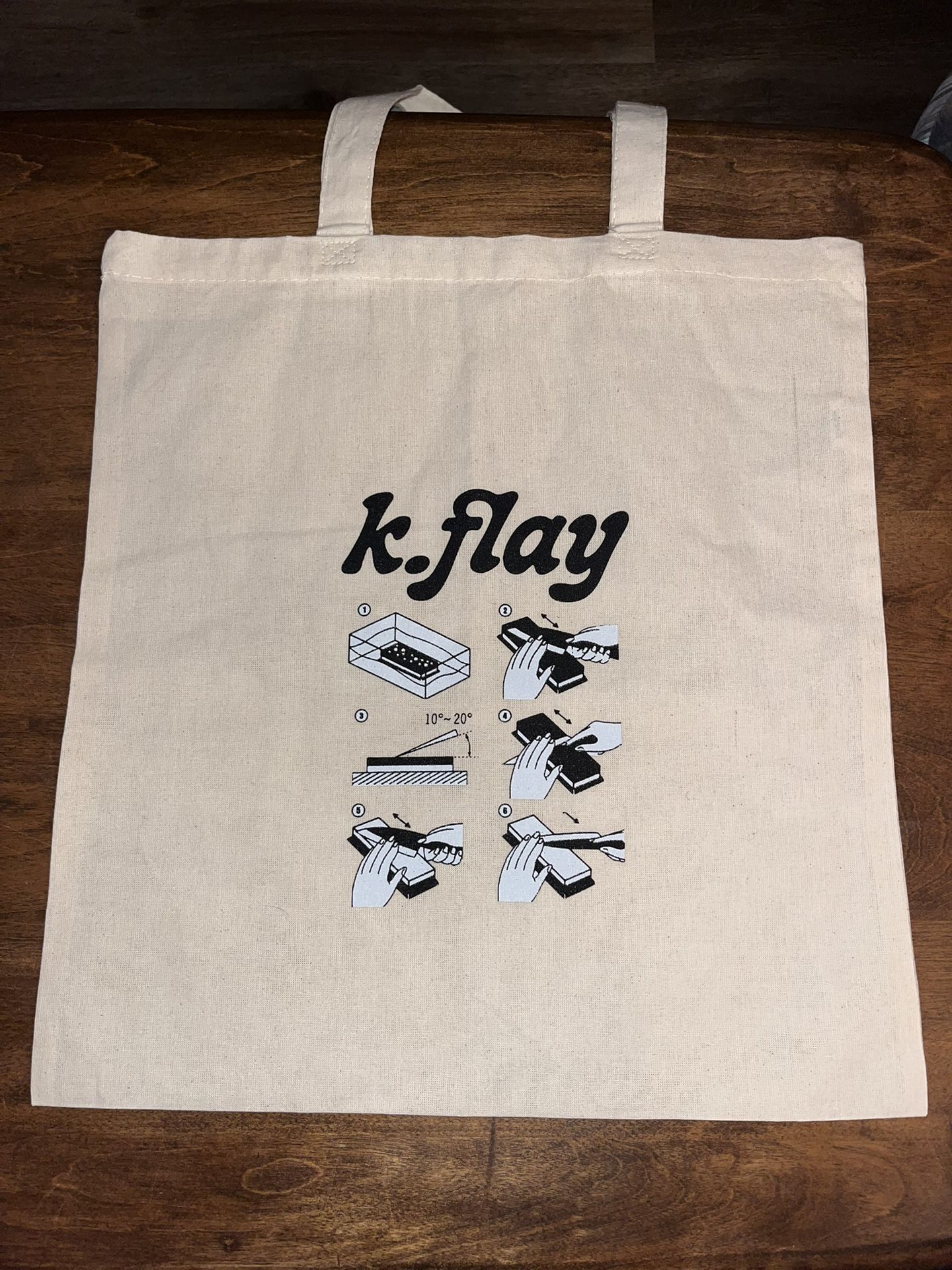K Flay VIP Tote Bag and Enamel Pins