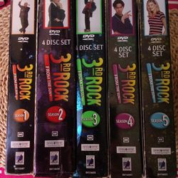 3rd Rock Series 5 Seasons DVDs