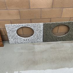 Granite Bathroom Sink Counter 