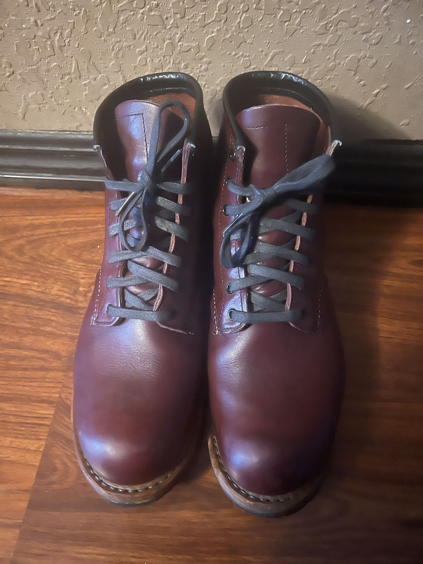 red wings boots men’s 6-in boots in briar oil slick-leather