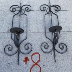 Cast Iron Indoor / Outdoor Candle Holders