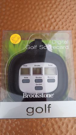 Brookstone Digital score card