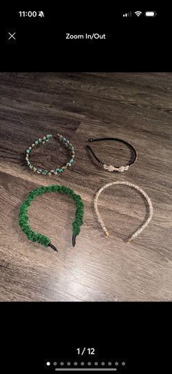 beaded rhinestone headbands lot