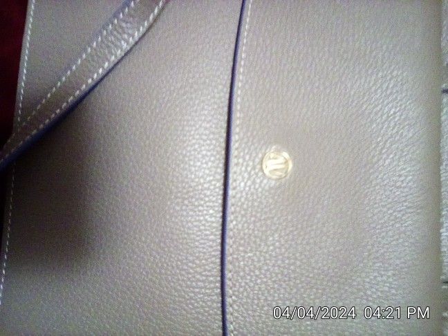 Italian Leather & Suede Purse