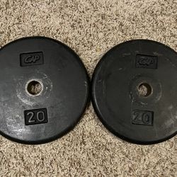 CAP Standard 20lb Weight Plates 