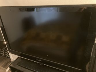 Samsung ~42” and DVD player!