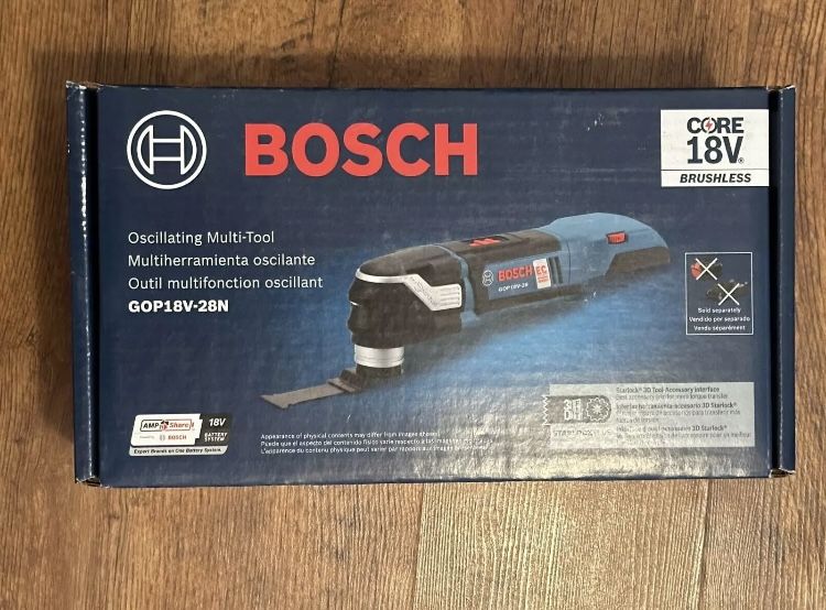 Bosch StarlockPlus 18-volt Cordless Brushless Variable speed Oscillating Multi-Tool