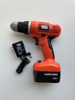 BLACK+DECKER 12V Cordless Drill – GCO1200C, 3/8" Chuck (Pre-Owned)