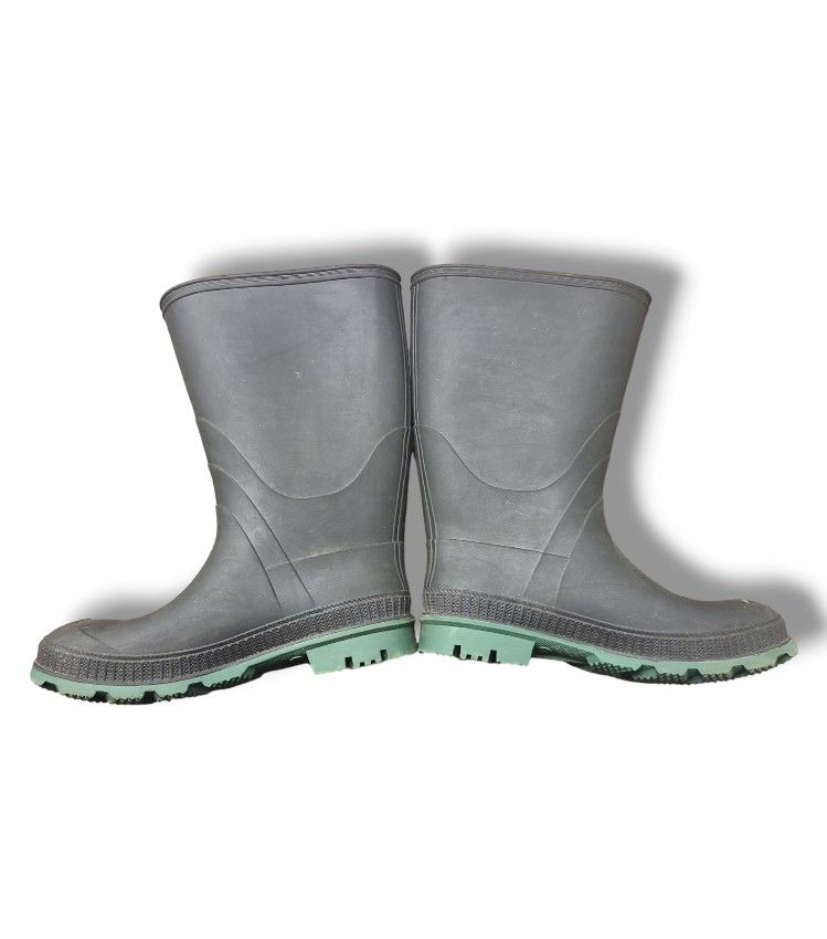 Boots Boys Size 5 Rain Snow Winter Fall Black