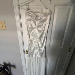 White gown