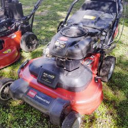 Toro timemaster 30 inch self propelled lawnmower with bag
