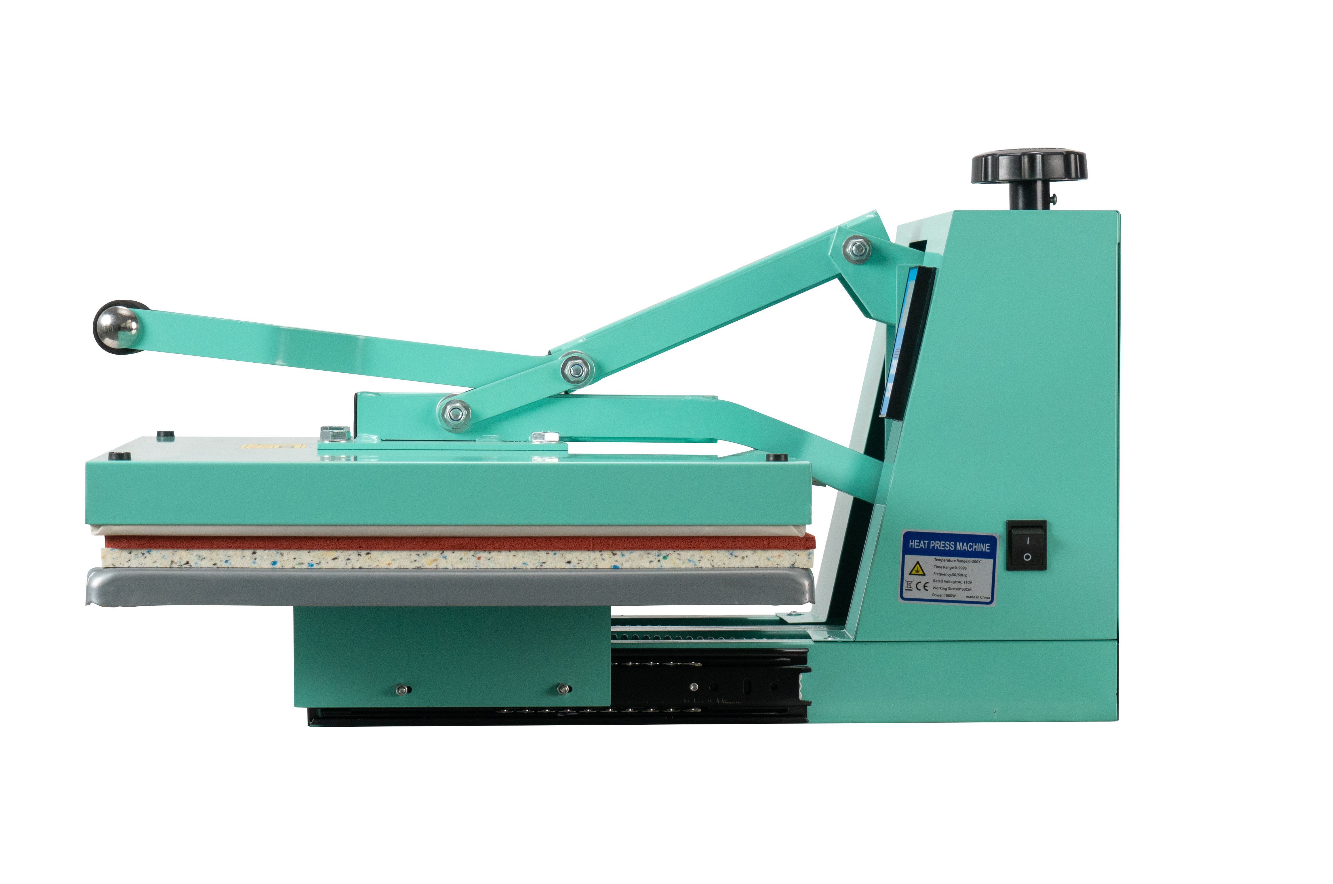 16x24 Manual Heat Press Machine With Slide-out base