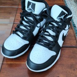 Air Jordan 1 TD Cleat High Black White - FJ6805-100 Size 9