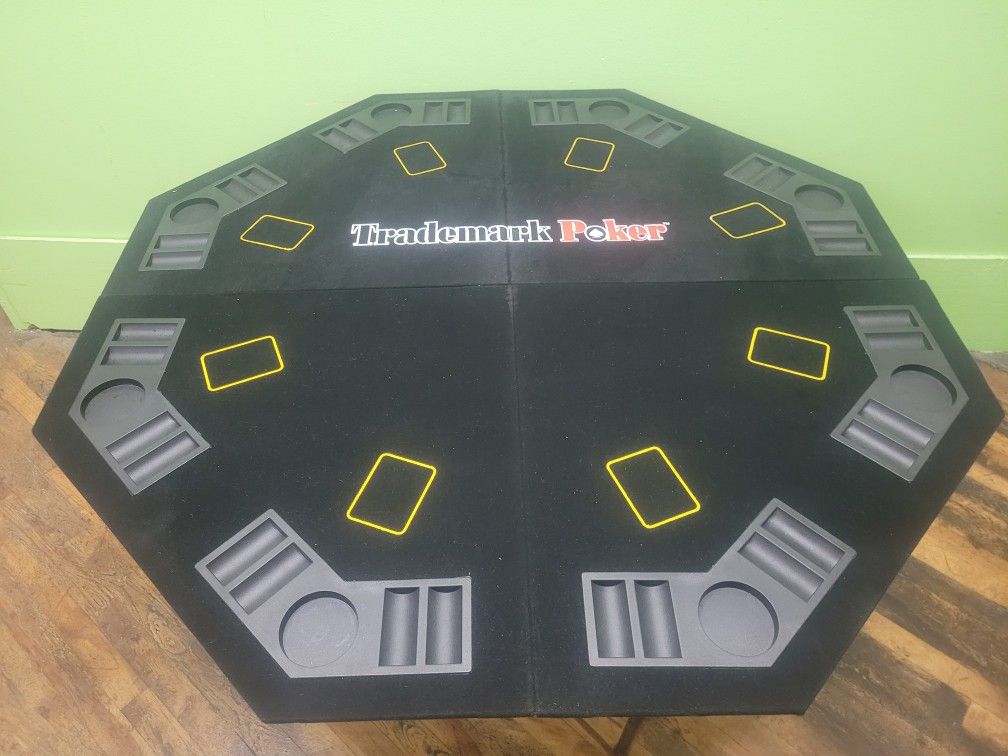 POKER TABLE TOP & FOLDING CARD TABLE