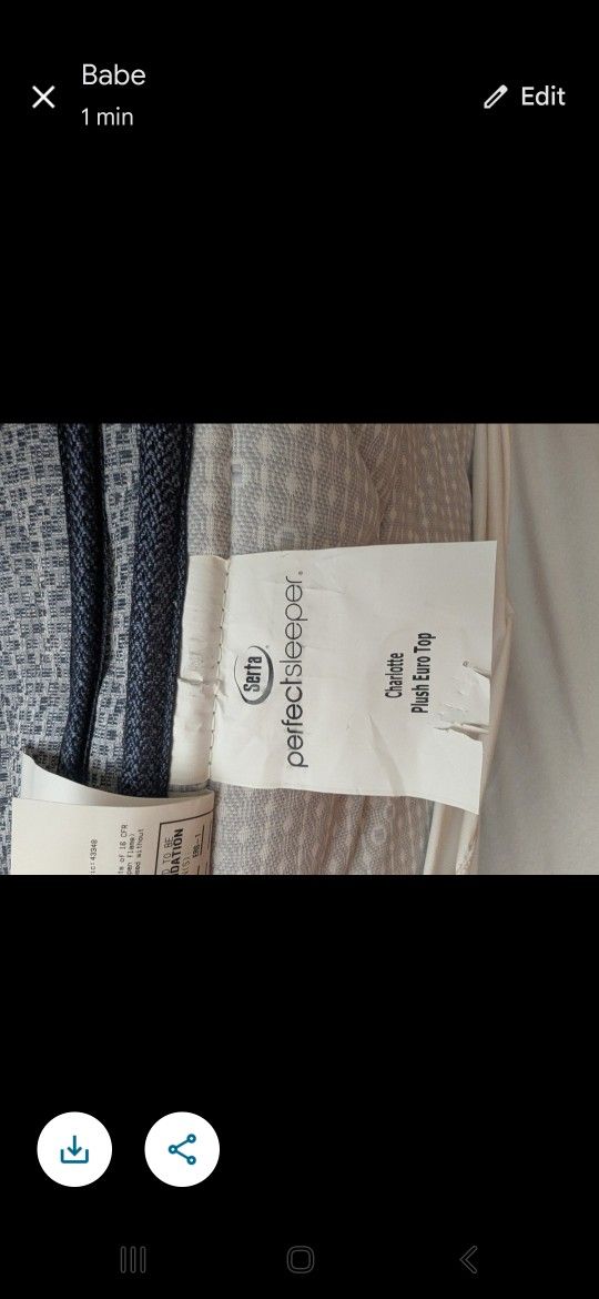 Serta Perfect Sleeper Charlotte Queen Mattress