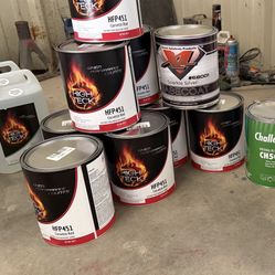 Red Base Coat Gallons 