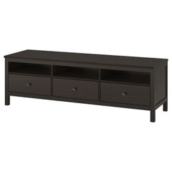 IKEA TV Stand Black Near Perfect Condition Entertainment Center