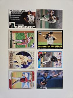 Randy Johnson (8) Different Baseball Card Lot 