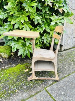 Vintage Petite Child’s School Desk