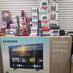 Samsung 75" tv 📺 on payments with $49 down to take it home