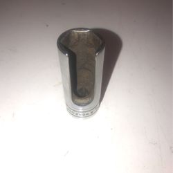 Snap On 1/2 inch  Drive 6 Point Deep Thermal Vacuum Switch Socket Used In Great Condition 