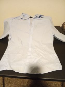 Light Blue Long Sleeve Dress Shirt L$5