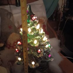 Vintage Christmas Tree Lamp