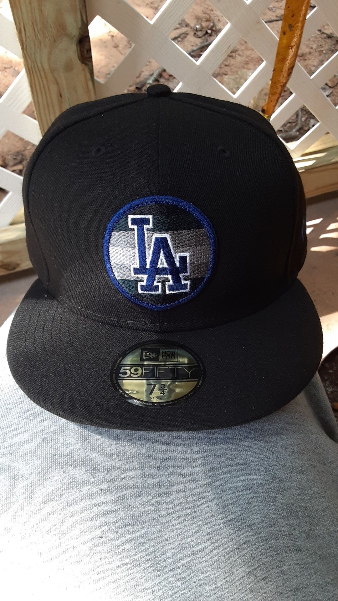 LA fitted hat