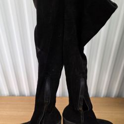 2 Pairs Of Knee High Women's Boots