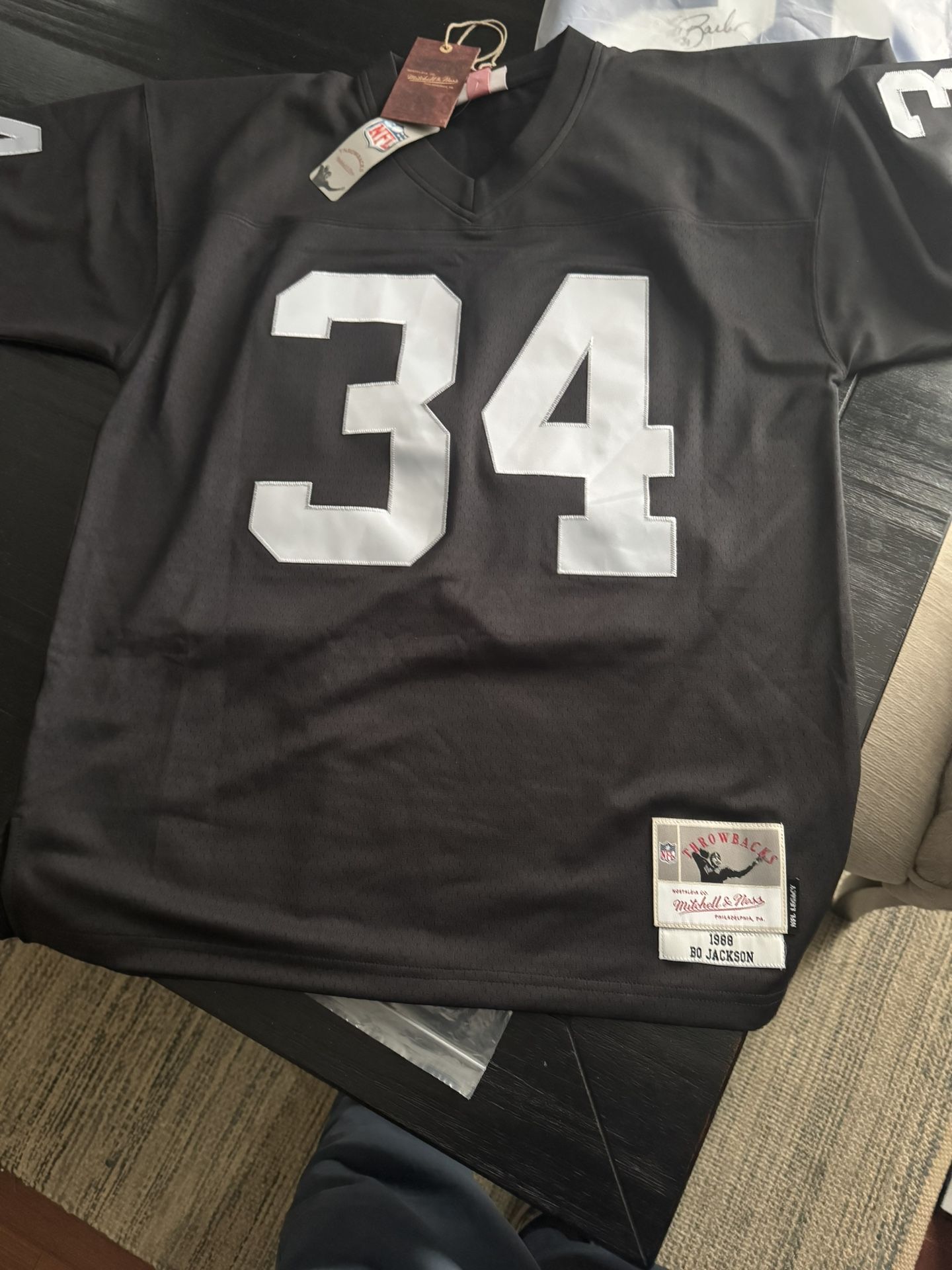 Authentic Autographed Bo Jackson Mitchell & Ness Jersey Sports & Outdoors